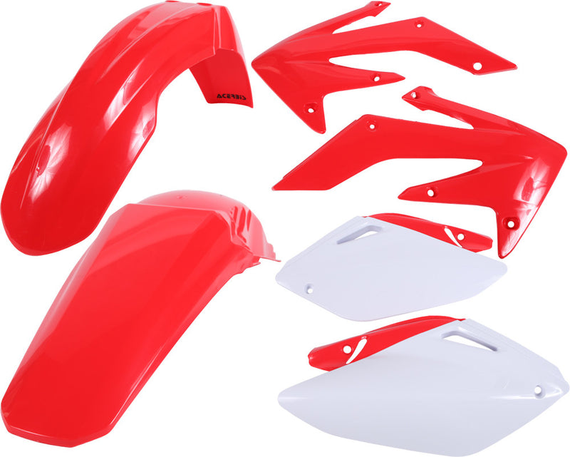 Acerbis Plastic Kit RED - 2040960206 Honda CRF250R 2004-2005