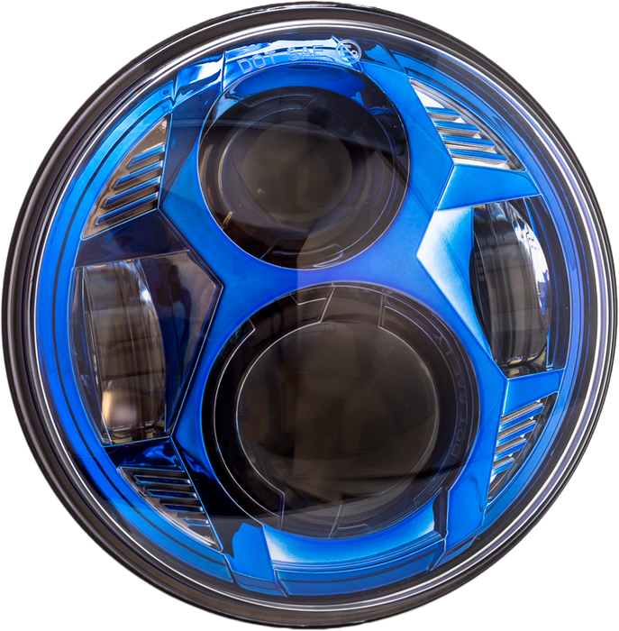 Letric Lighting Co 850-09659 LLC-CC-5B 5.75" LED BLUE HEADLIGHT