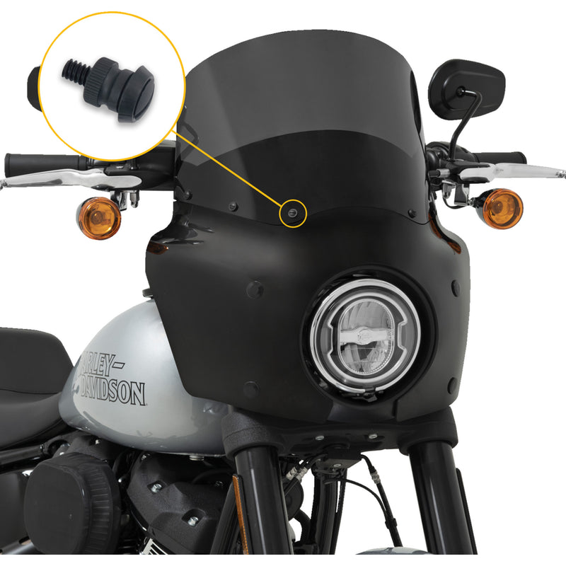 MEMPHIS SHADES 2350-0608 MSC1001 Windshield Hardware road warrior
