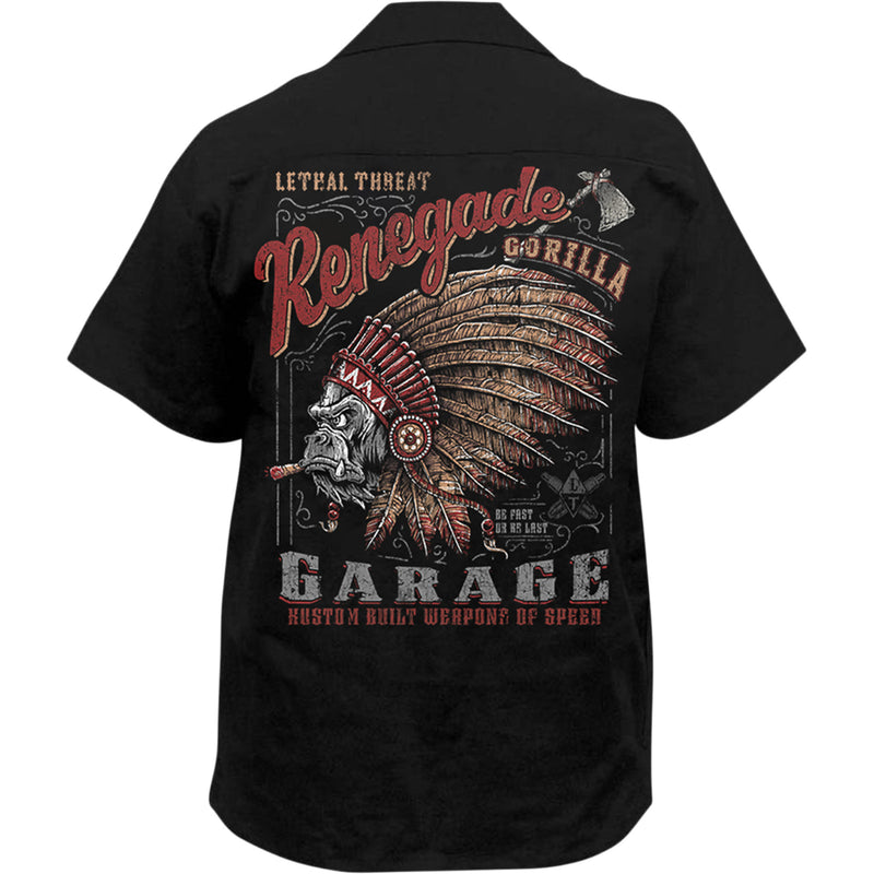 LETHAL THREAT 3040-3006 HW50212XXXL Garage Gorilla Shirt black - 3xl