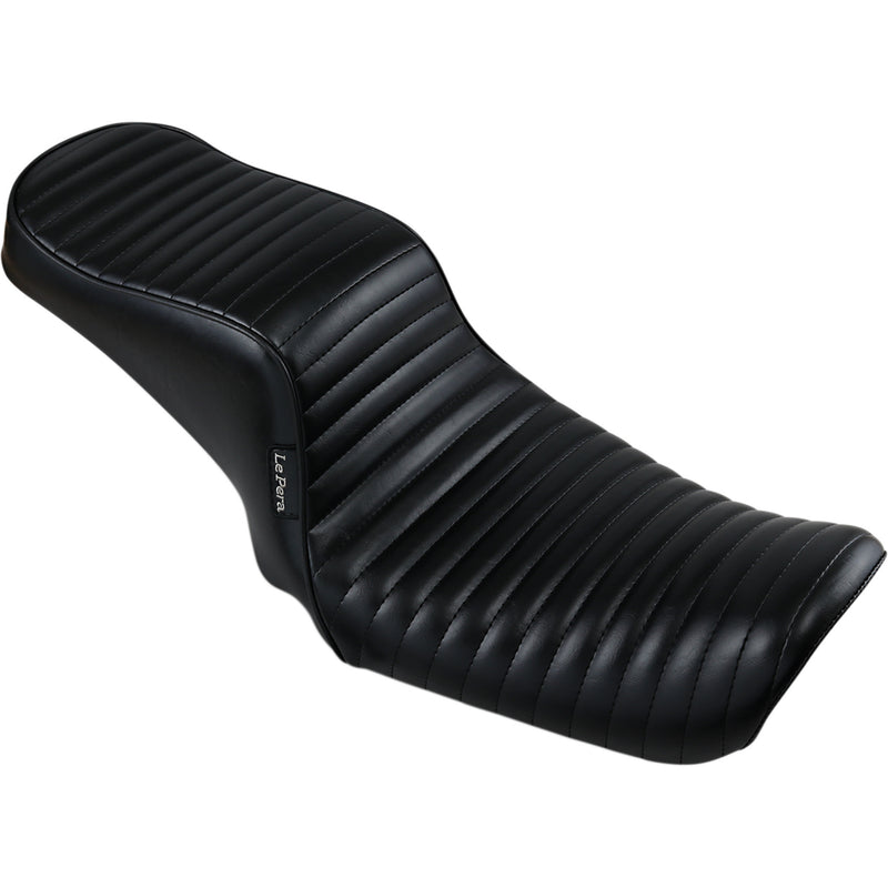 LE PERA 0803-0617 LK-021PT Cherokee Seat - Pleated - Black - FL/FX '06-'17