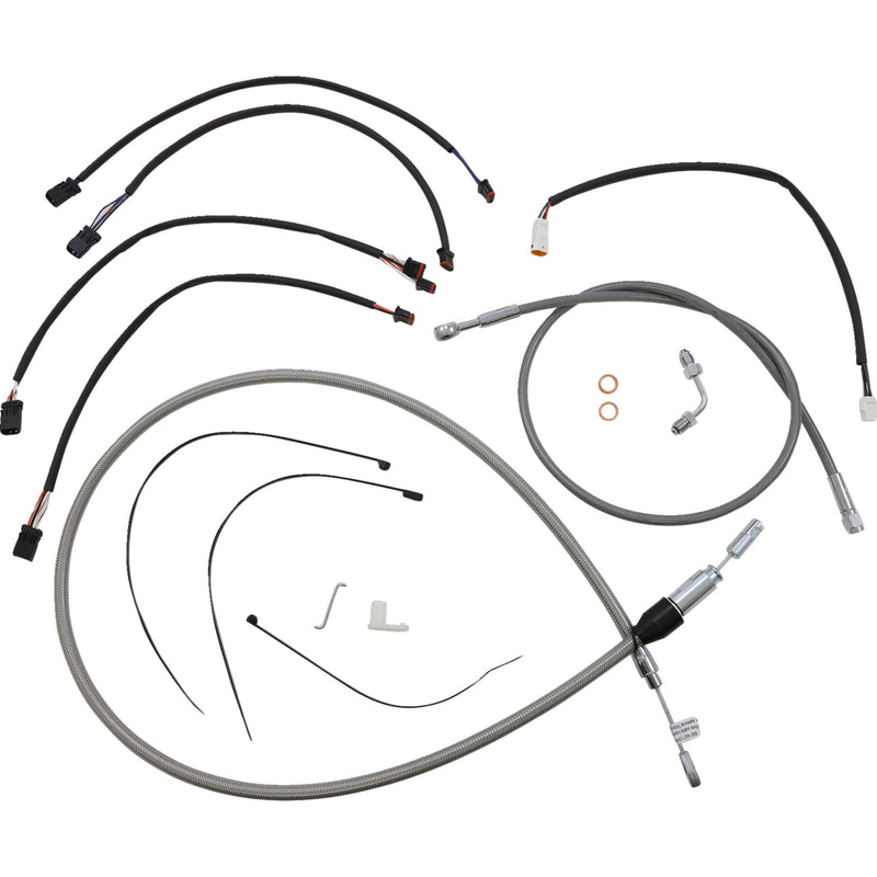 Magnum Shielding Cable Kit - 5891181 For Harley Softail 2018-2024