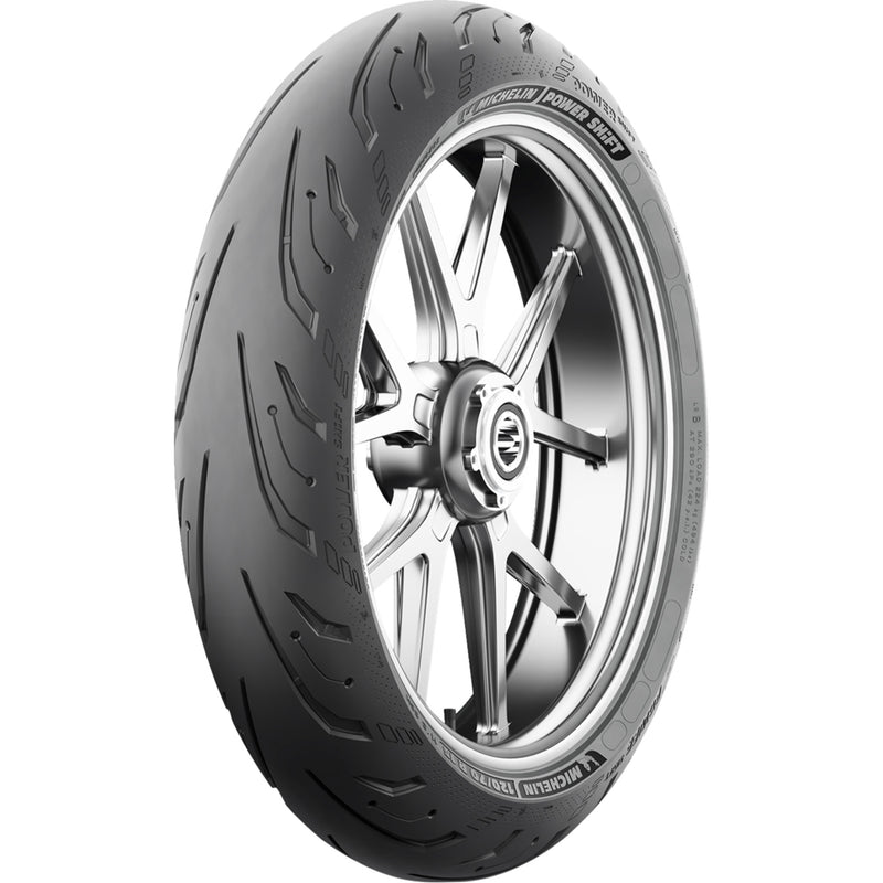 MICHELIN 0340-1380 54607 Power Shift Tire Tire - Power Shift - Front - 120/70R15 - 56H