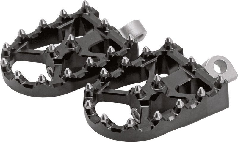 Flo Motorsports Fpeg-800V3BLK BMX Style Foot Pegs Black For Harley Motorcycles 1970-2020