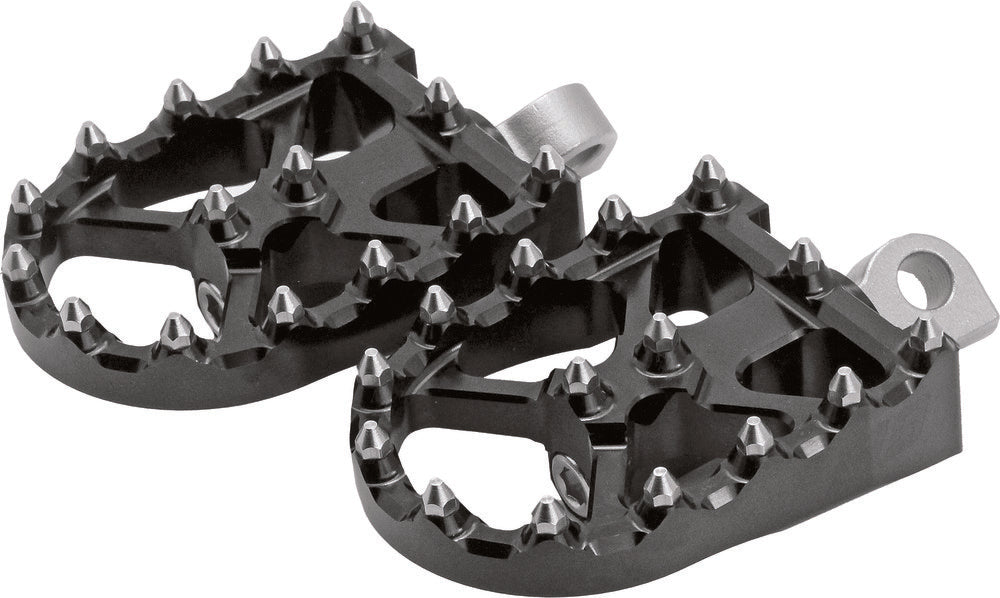 Flo Motorsports 122-8080 FPEG-800V3BLK BMX STYLE FOOT PEGS BLACK