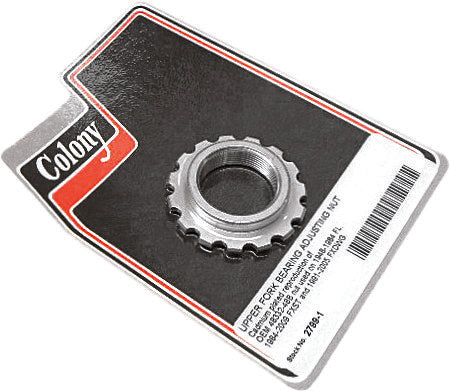 Colony Machine Upper Fork Bearing ADJ Kit Fxst Fxdwg - 2799-1 For Harley Softail / Dyna 1984-2009