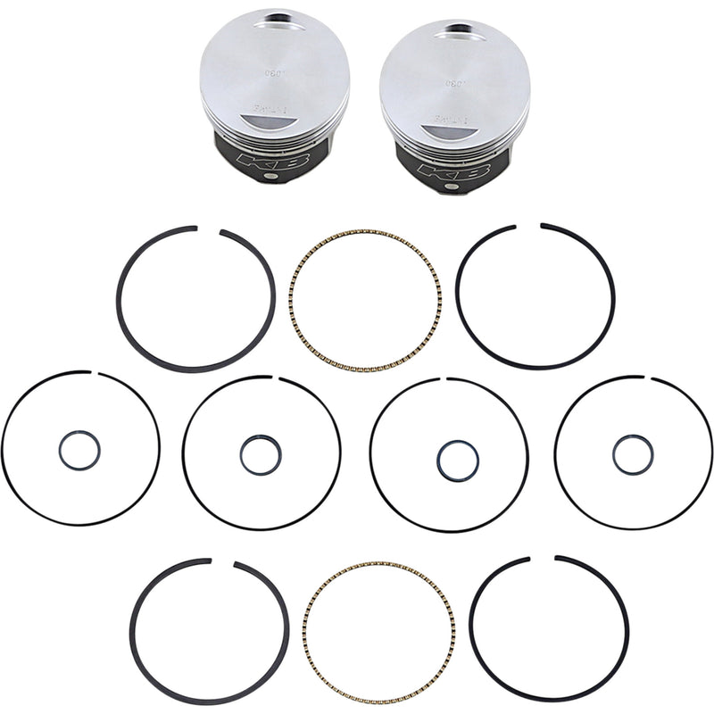 KB Performance Piston Kit - KB425C.030 For Harley Motorcycles 1999-2006