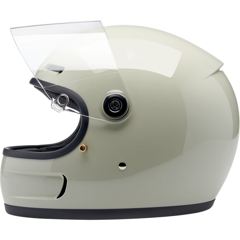 BILTWELL Gringo SV Helmet Gloss - Chalk Gray