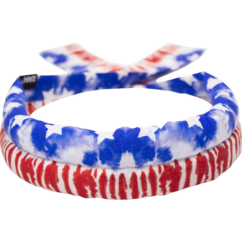 ZAN HEADGEAR 2504-0576 DC602 Cotton Cooldanna® stars and stripes