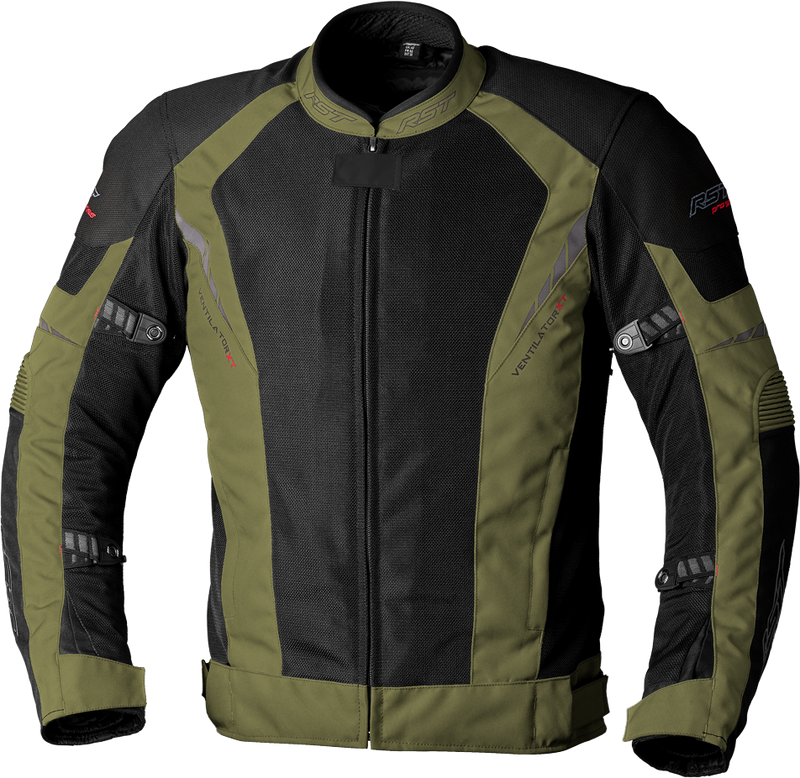Rst 556-2982148 102982D.GRN-48 PRO SERIES VENTILATOR XT CE JACKET GREEN/BLACK TEXTILE 2XL