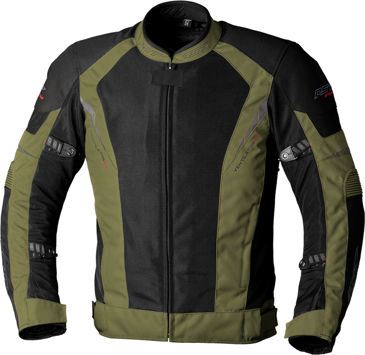 Rst 556-2982144 102982D.GRN-44 PRO SERIES VENTILATOR XT CE JACKET GREEN/BLACK TEXTILE LG
