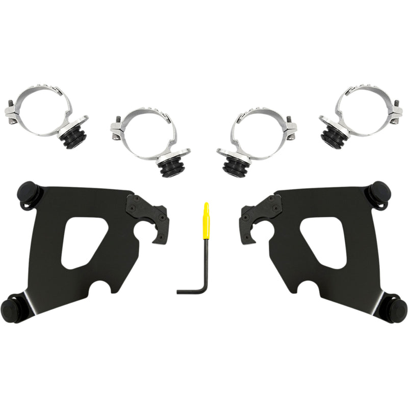 Memphis Shades Trigger Lock Mounting Kit - MEB2058 For Harley Sportster Forty-Eight 2016-2022