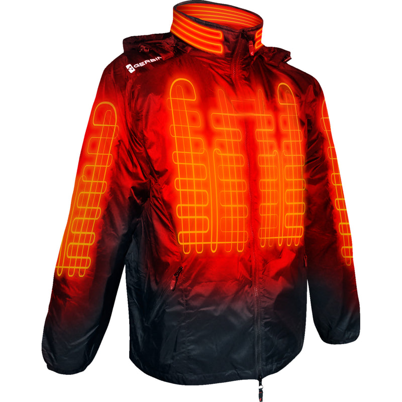GERBING HEATED CLOTHING 2820-7397 GER-JKLN-PK-XS-BLK 12V Heated Jacket Liner 2.0 black - xs
