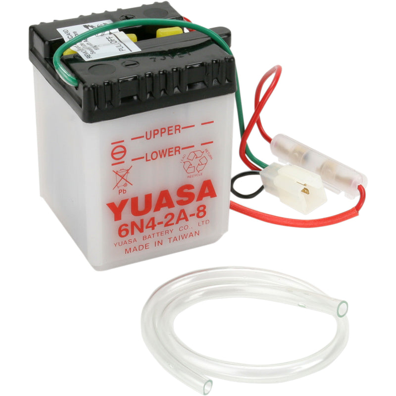 YUASA Y6N4-2A-8 YUAM2648A Conventional Battery — 6 V Battery - Y6N4-2A-8