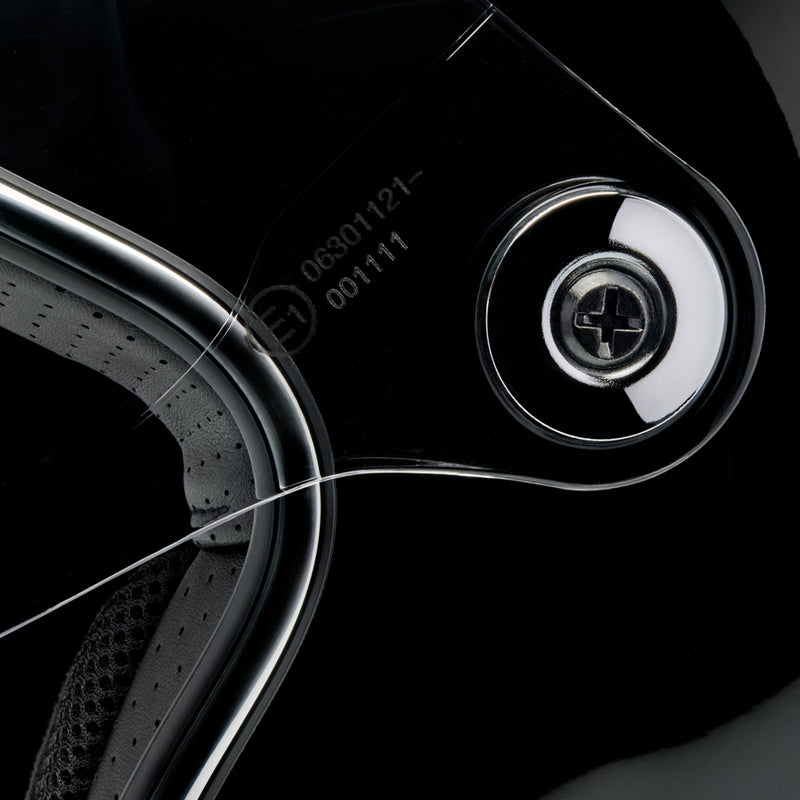 BILTWELL Tahoe™ Solid Helmet - Gloss Black
