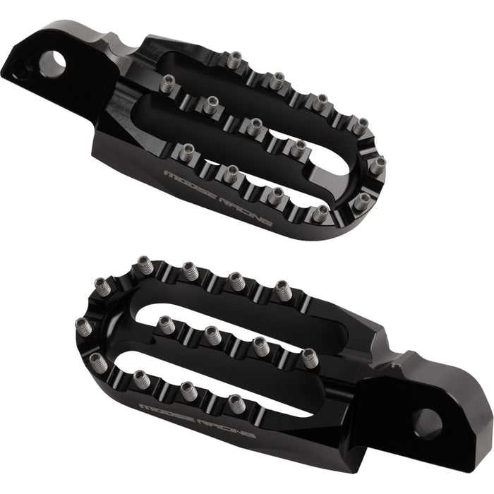 MOOSE OFFROAD 1620-2514 M80-550 Footpegs Footpeg - Black - Passenger