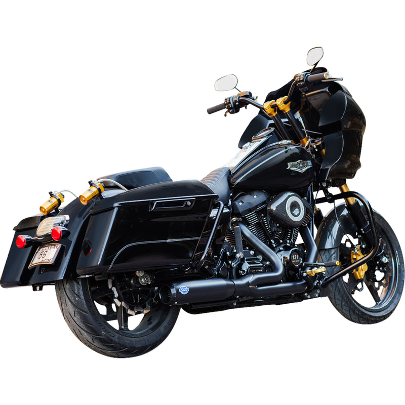 S&s Cycle Qualifier 2-Into-1 Exhaust System - 550-1110 For Harley Touring 2017-2026