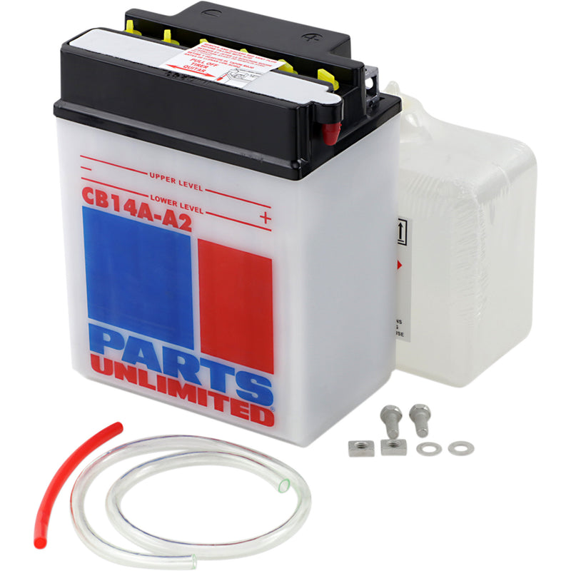 Parts Unlimited Battery - 2113-0181 For Yamaha Bear Tracker / Bruin / Big Bear / 250 Big Bear 1999-2010 | Ducati Scrambler 250 1985-1986