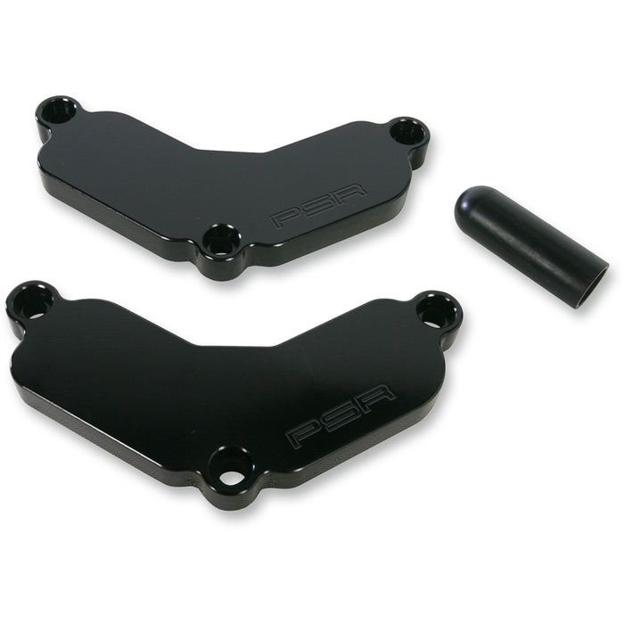 PSR 0930-0096 01-01350-22 Air Injection Block-Off Plate Block Off Plate - Black - Aprilla