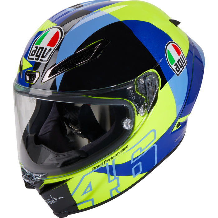 AGV 0101-16080 2118356002013L Pista GP RR Soleluna 2022 Helmet Pista GP RR Helmet - Soleluna 2022 - Large