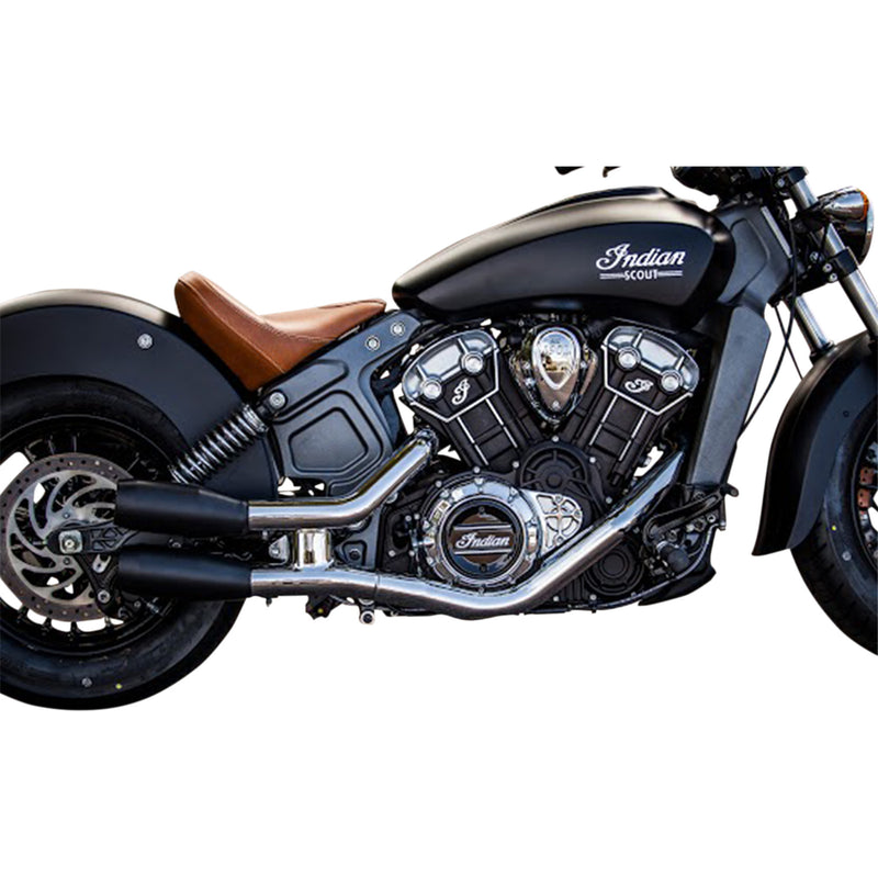 Trask Muffler - TM-3042BK For Indian Scout 2015-2022