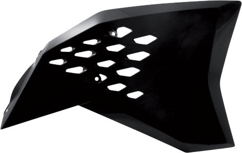 Acerbis Radiator Shrouds Black - 2081990001 KTM Dirt Bikes 2007-2010