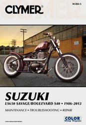 Clymer Repair Manual Suzuki Savage LS650 - CM3845 Suzuki 650 Savage / 650 Boulevard / Boulevard 1995-2007