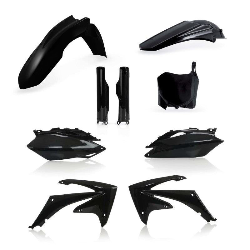 Acerbis 2198000001 09-13 Honda CRF250R/ CRF450R Full Plastic Kit - Black - Photo - Primary