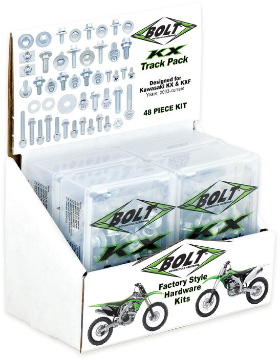 Bolt KX Track Pack 6/PK Display - 2014-6KXTP Kawasaki Dirt Bikes 2003-2018