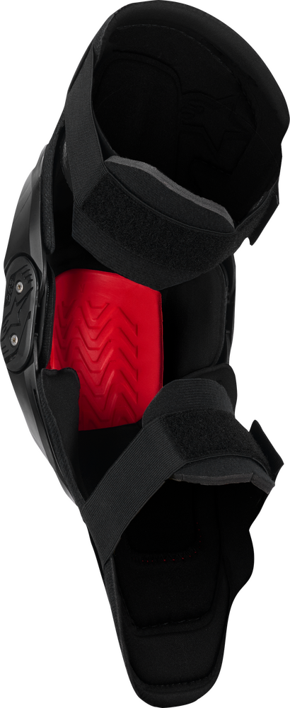 Alpinestars 482-001752X 6500326-1498-XXL SX-1 PLASMA KNEE PROTECTOR BLK/RED/COOL GRY 2XL