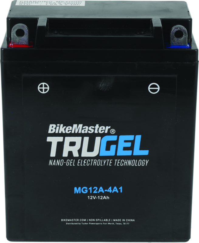 BikeMaster 780503 Trugel Battery - MG12A-4A1 - Photo - Primary