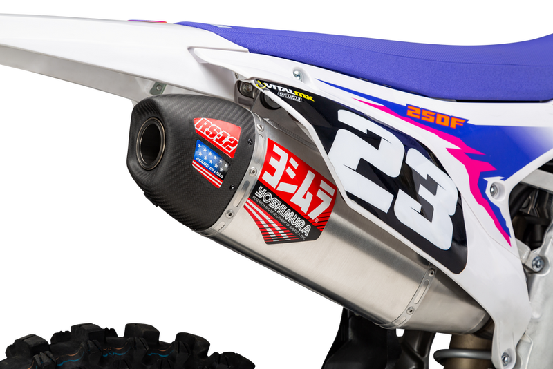 Yoshimura RS-12 System SS AL CF YZ250F - 231030S320 Yamaha YZ 250 2024