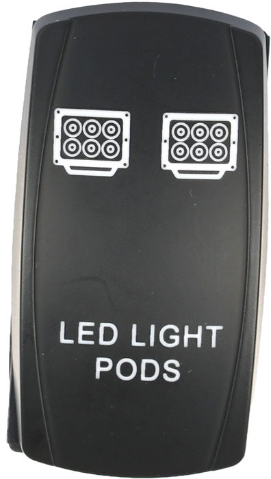 Flip 12-9073 SC1-AMB-L15 LED LIGHT PODS LIGHTING SWITCH PRO SERIES BACKLIT