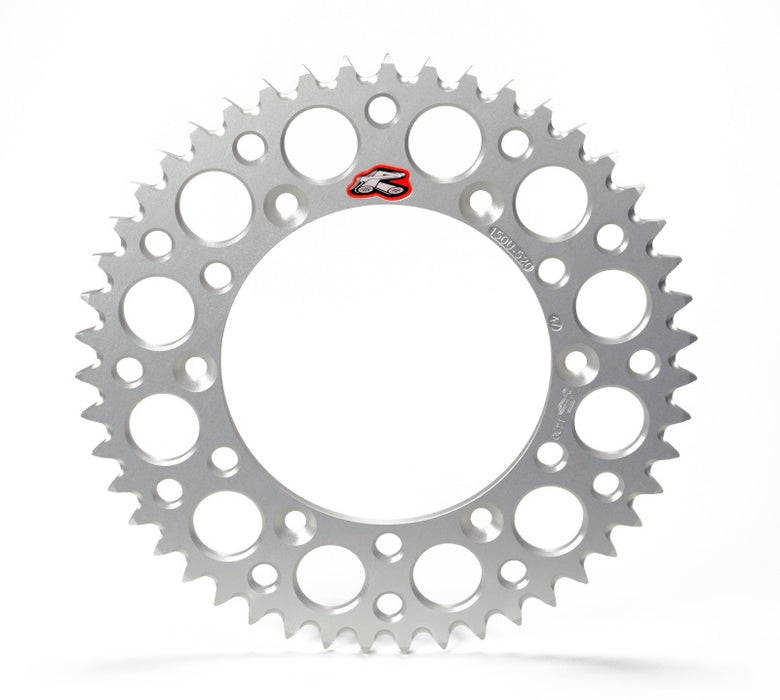Renthal 223U-520-38GPSI 88-13 Honda TRX250R/ TRX300EX/X/ TRX450R Rear Grooved Sprocket - Silver 520-38P Teeth - User 1