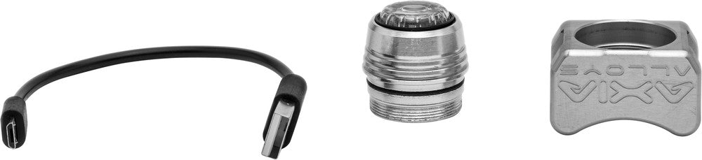 Axia 12-9311 MODDL-C LED RECHARGEABLE DOME LIGHT SILVER