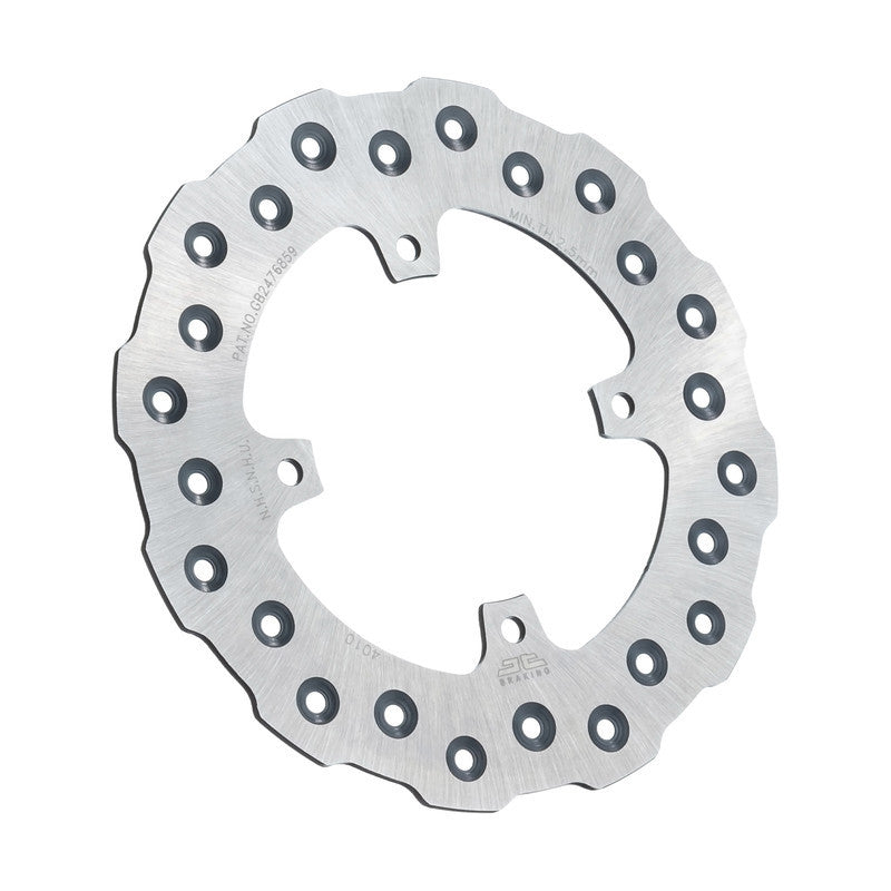 JT Sprockets Rear Brake Rotor SS Self Cleaning - JTD4010SC01 Yamaha YZ 80 / YZ 85 1993-2018