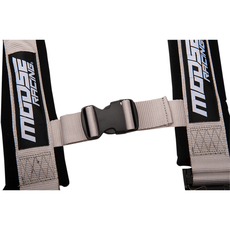 MOOSE OFFROAD 4510-1246 100-4405-PU Seat Harness 4 point - 2x2 - gray