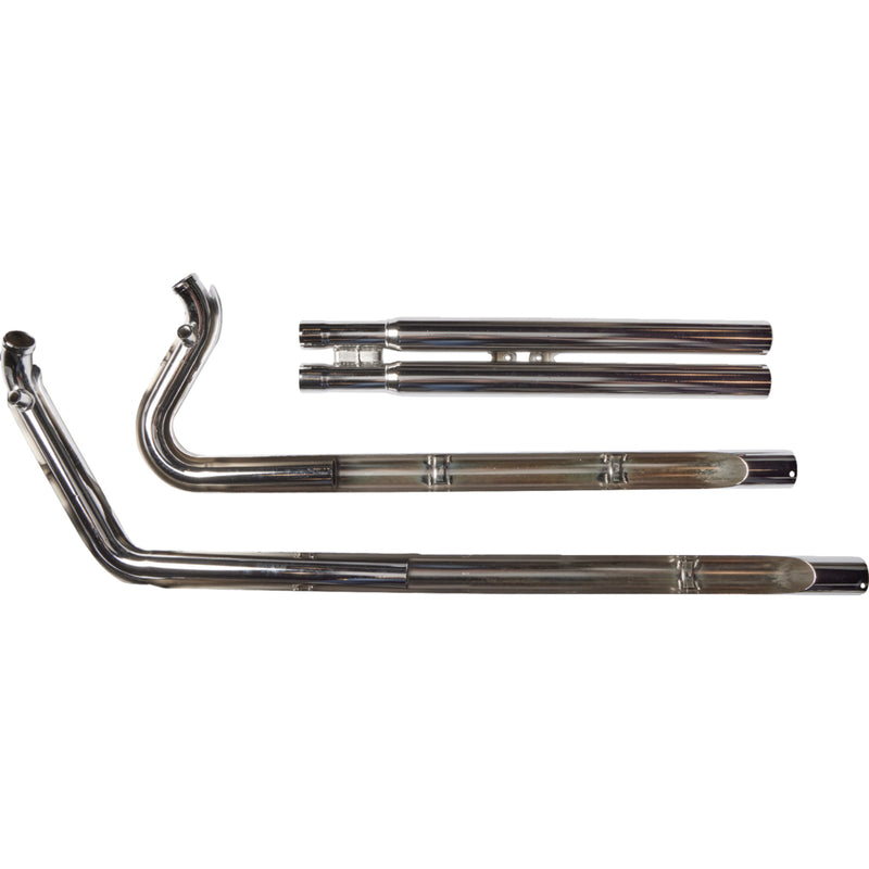 Cobra Speedster 2-Into-2 Exhaust System - 6951T For Harley Softail 1999-2011