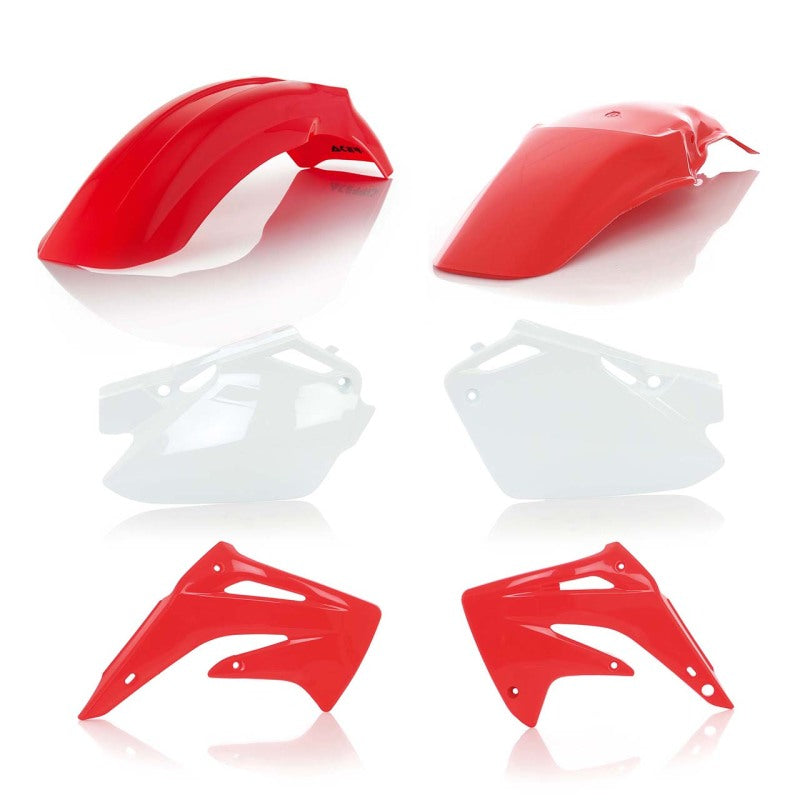 Acerbis 2040940245 03-07 Honda CR85R Plastic Kit - Red Original 04 - Photo - Primary