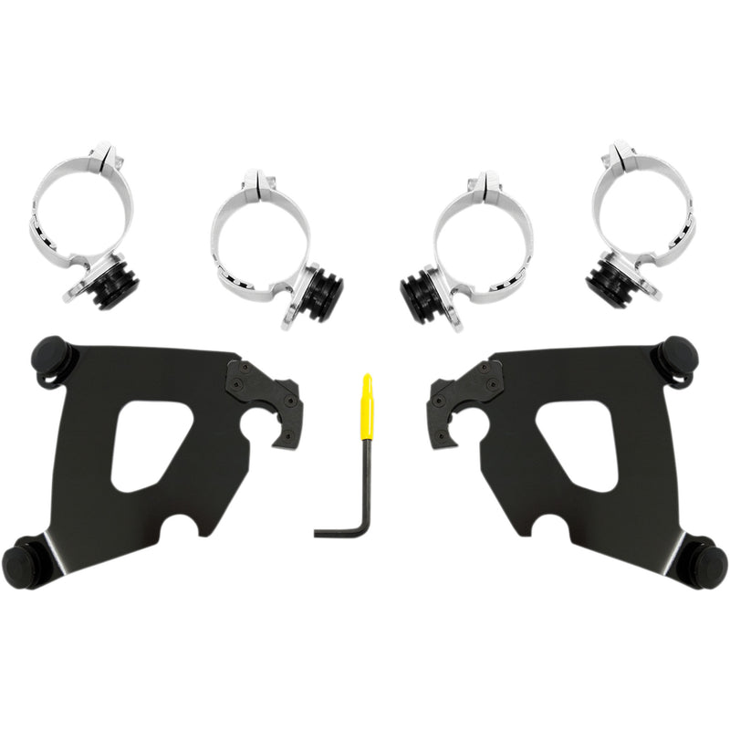 Memphis Shades Trigger Lock Mounting Kit - MEB2034 For Harley Softail Low Rider 2018-2020