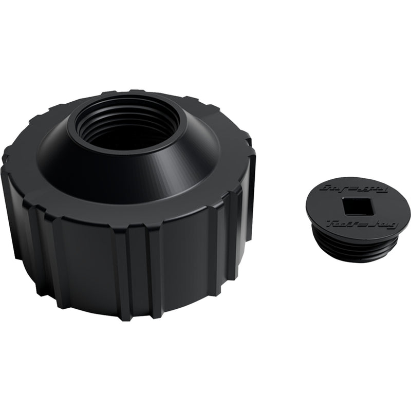 TUFF JUG 3850-0673 STD - BLK Tuff Jug Standard Replacement Cap and Plug Standard Replacement Cap/Plug - Tuff Jug Container - Black