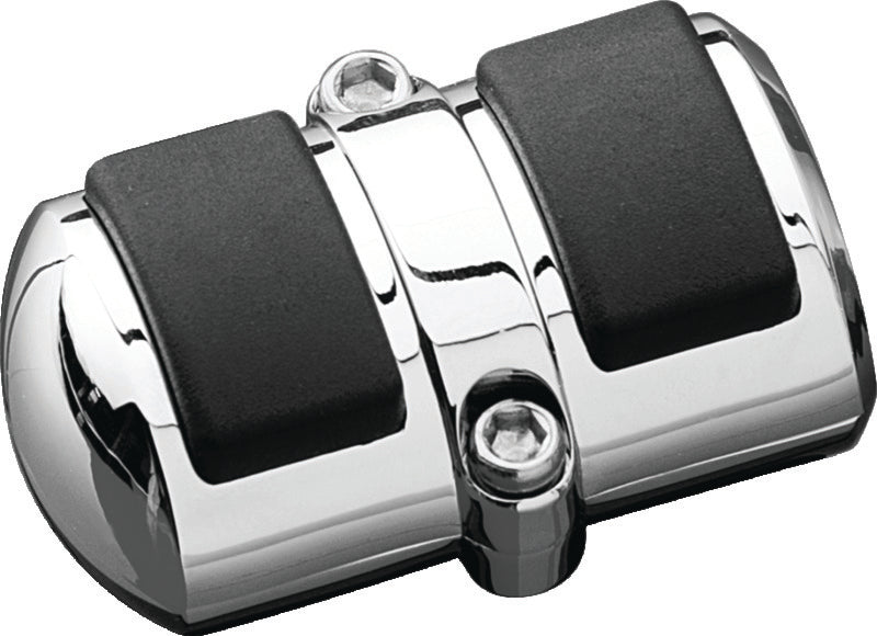 Kuryakyn 4036 Oval Shift Peg Cover Chrome - Photo - Primary