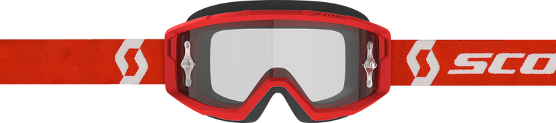 Scott 51-5535 278598-1005113 PRIMAL GOGGLE RED/WHITE CLEAR WORKS