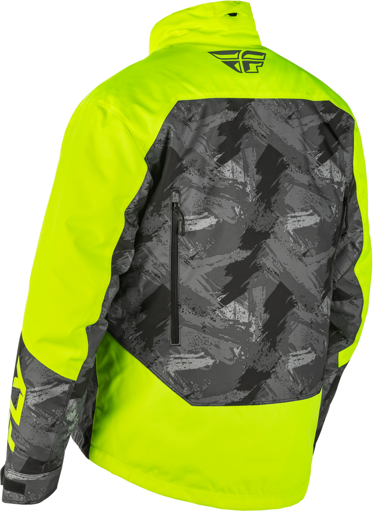 Fly Racing 470-5407S 470-5407S SNX PRO JACKET HI-VIS/BLACK SM