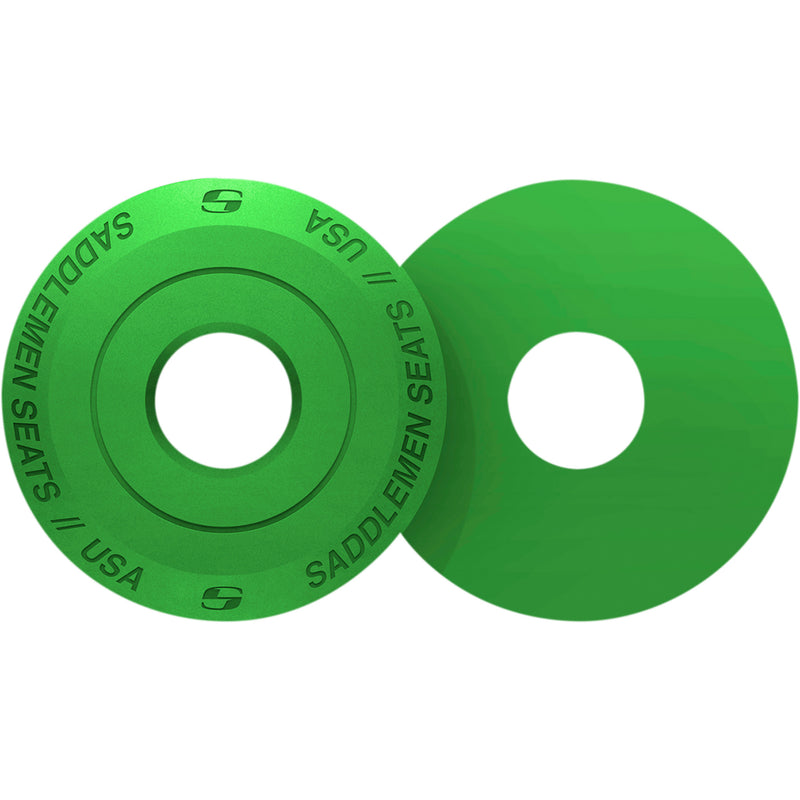 SADDLEMEN 0820-0133 14707BG Fender Seat Washer bright green