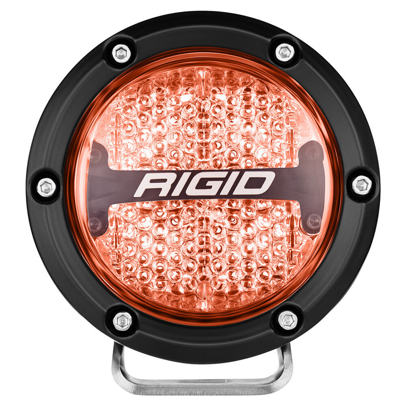 Rigid Industries 652-36300 36400 360-SERIES 4" DIFFUSED RGB/2 RGBW