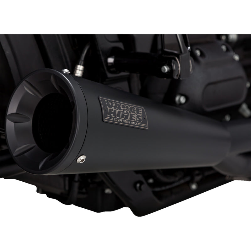 Vance & Hines Upsweep 2-Into-1 Exhaust System - 47323 For Harley Softail 2018-2024