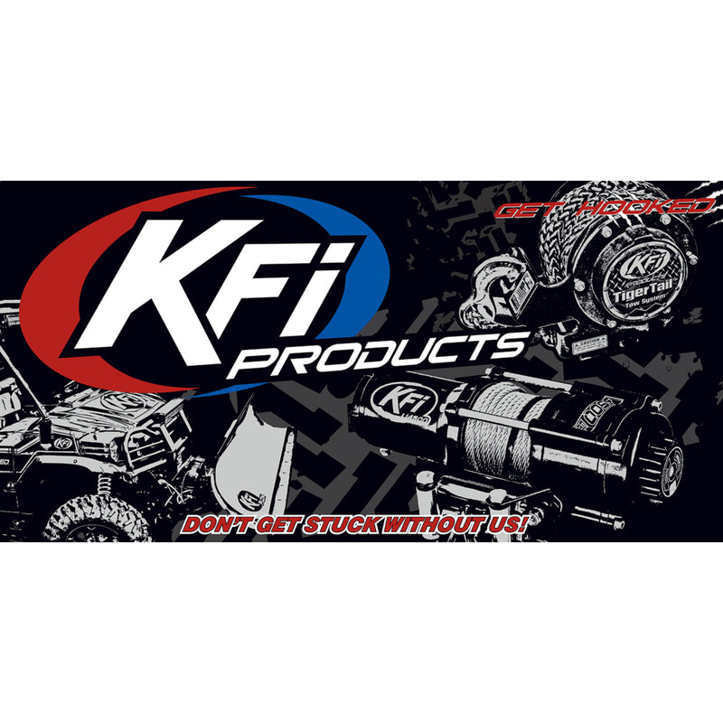 KFI PRODUCTS 9905-0248 G000020 Branded Banner Banner - 2' x 4'