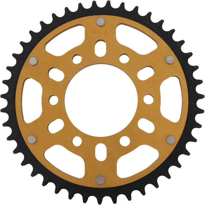 Supersprox 108-488643 RST-488-43-GLD REAR STEALTH SPROCKET ALU/STL 43T-530 GLD KAW