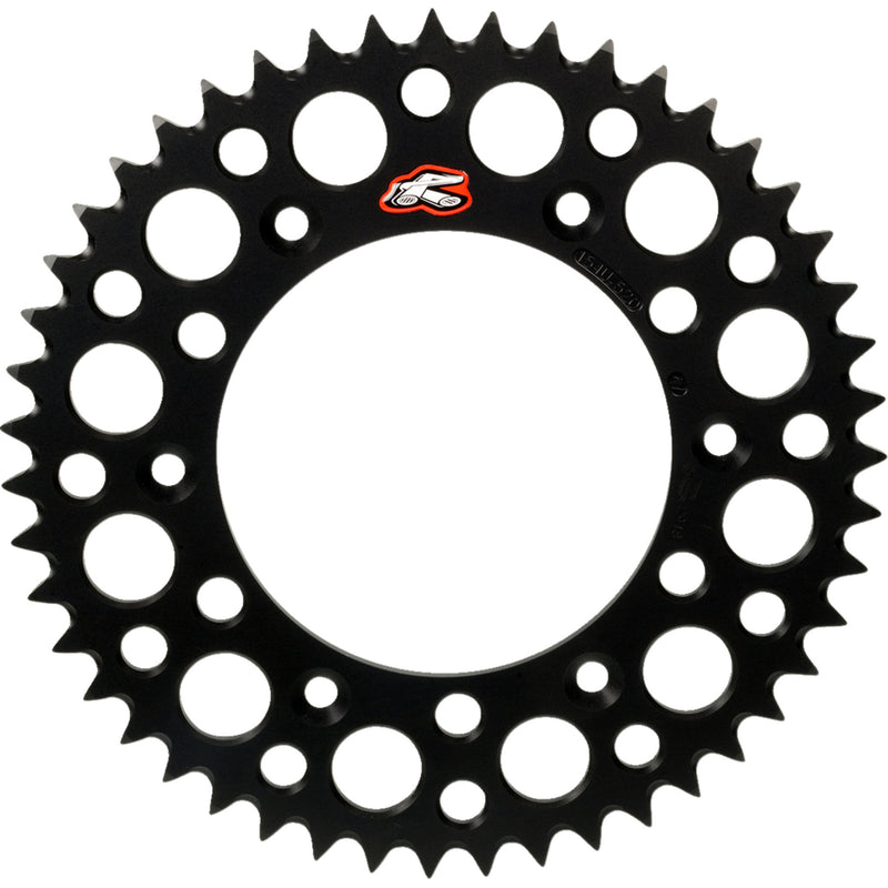 RENTHAL 1211-0030 154U-520-48GRBK Rear Sprocket Sprocket - Honda - Black - 48 Tooth